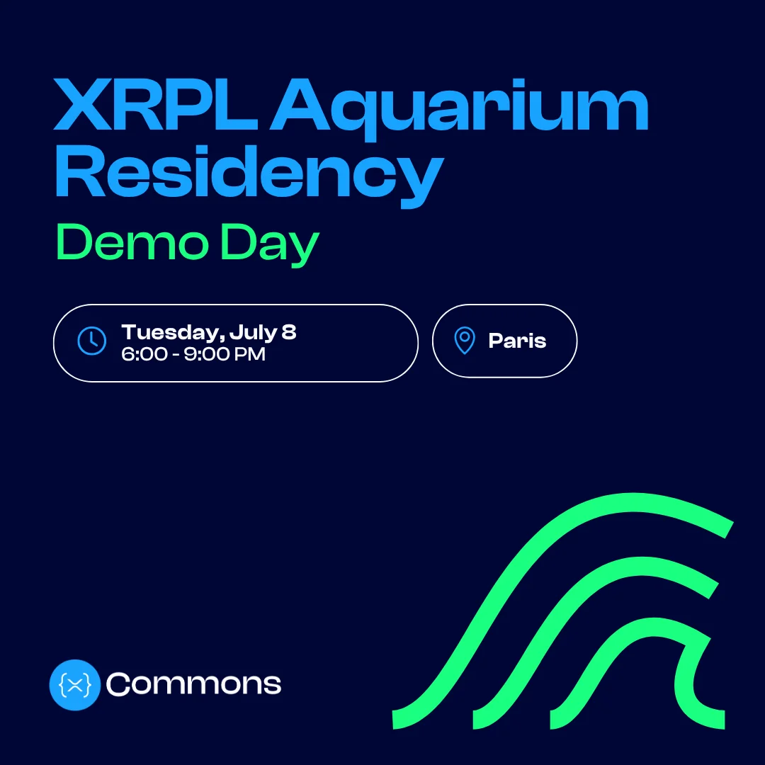 Event photo: Aquarium XRPL Residency Demo Day #6 AI & Blockchain