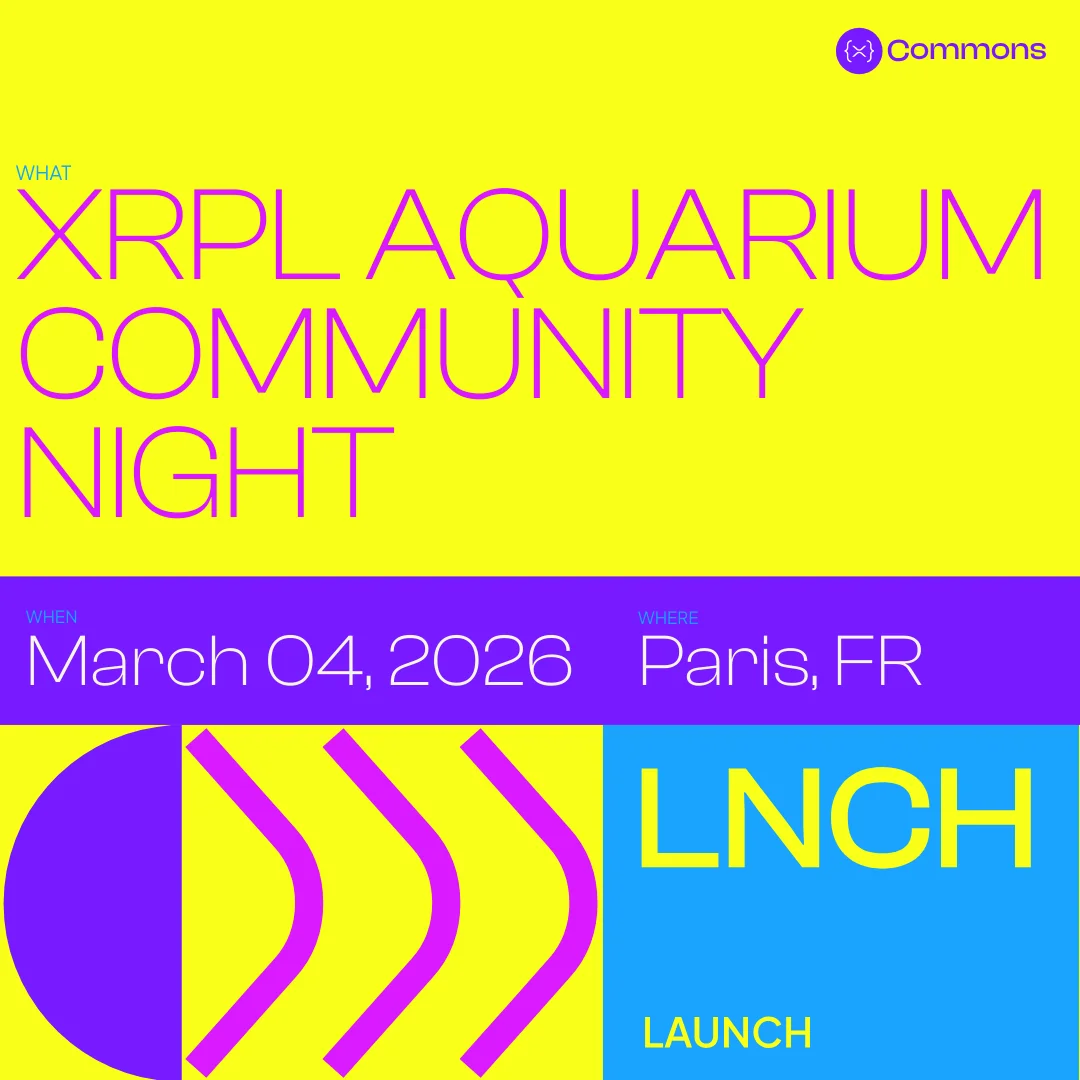 Event photo: XRPL Aquarium Community Night