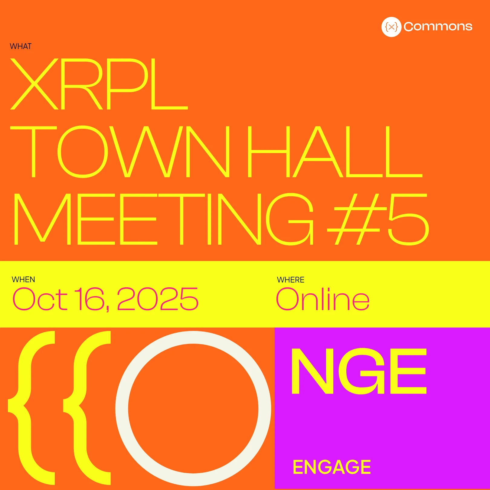 Event photo: XRPL Town Hall Meeting #5