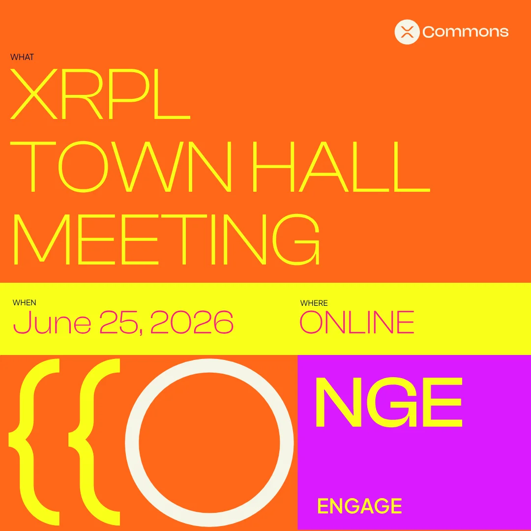 Event photo: XRPL Town Hall Meeting Tech Edition